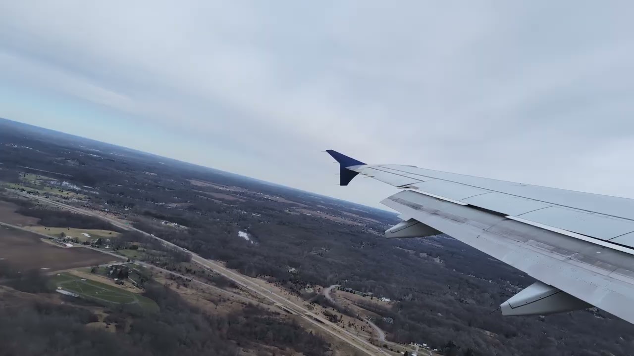 Take off at Grand Rapids