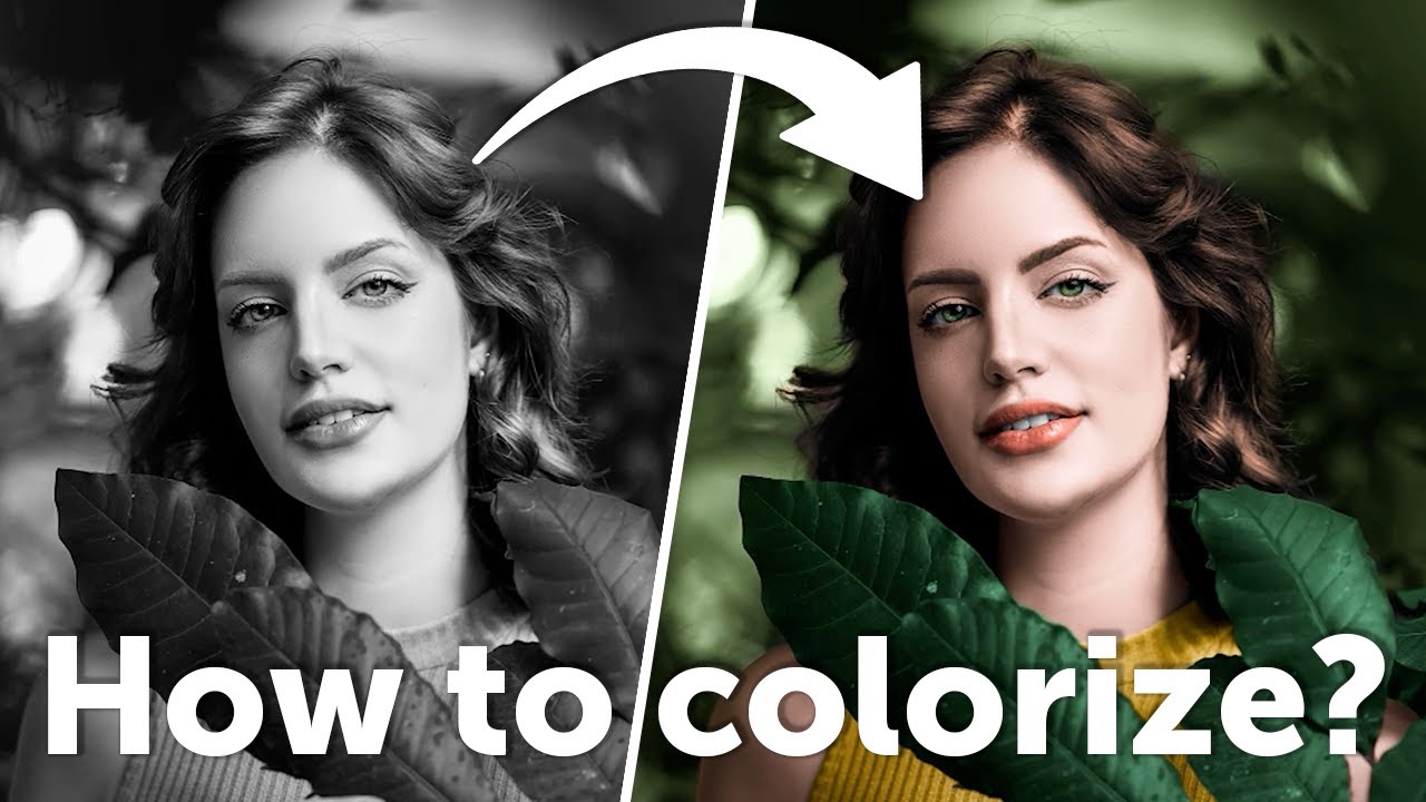 How to colorize black and white photos in Zoner Studio