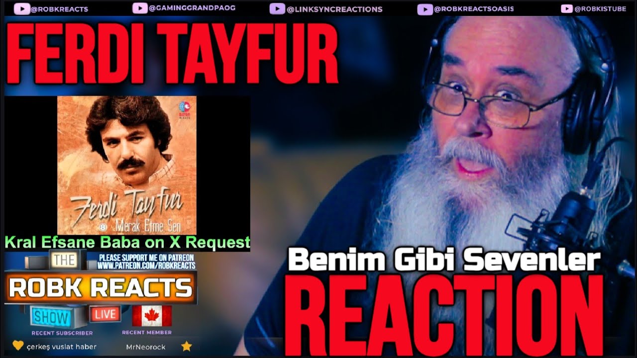 Ferdi Tayfur Reaction - Benim Gibi Sevenler - First Time Hearing - Requested