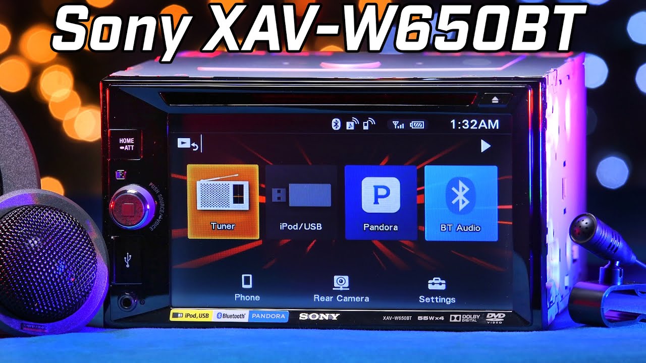 Sony XAV-W650BT - Review and Demo 2016