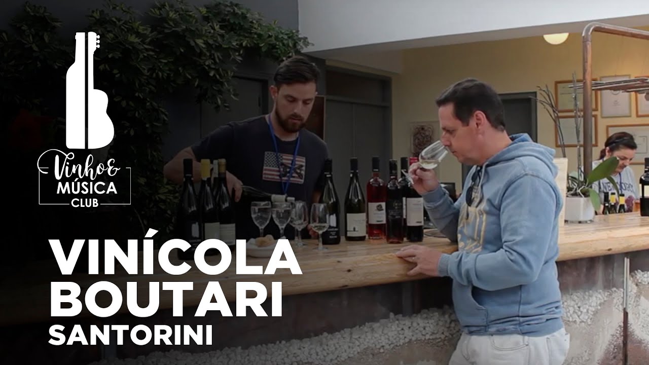 Vin&iacute;cola Boutari - Ilha de Santorini na Gr&eacute;cia