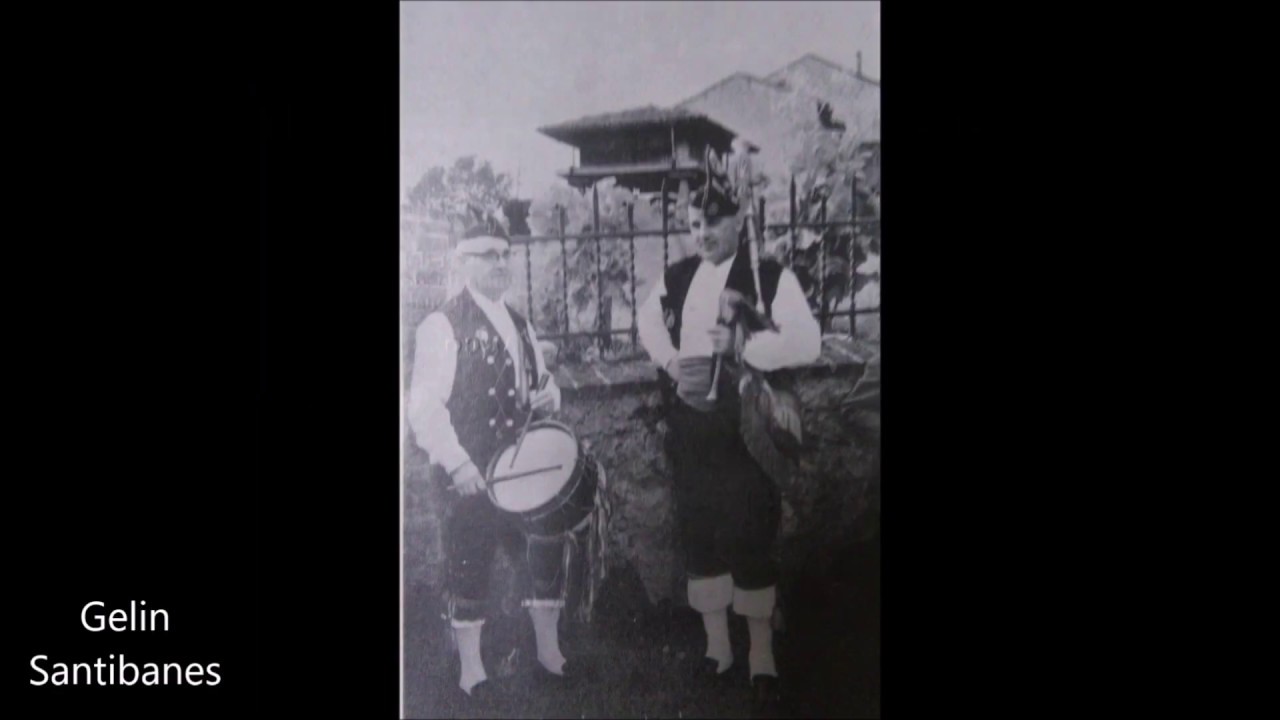 Danza de los Arcos, por José Blanco (gaita) Belarmino Viña (tambor)
