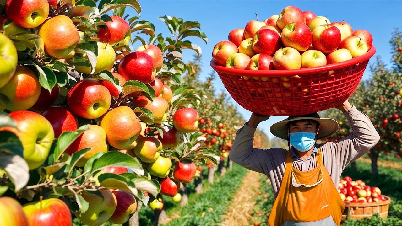 미국 농부들은 어떻게 45억kg의 사과를 생산할까? – 미국식 대규모 사과 재배 현장