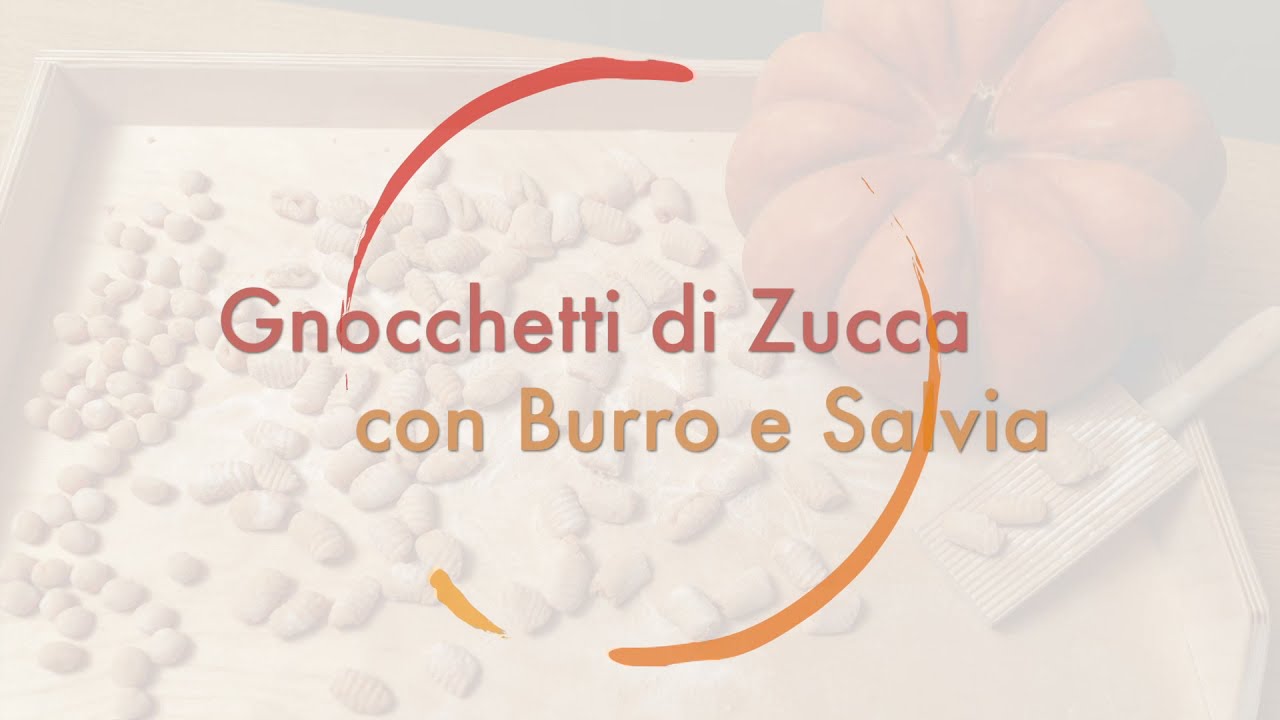 Ricetta GNOCCHETTI DI ZUCCA CON BURRO E SALVIA - Primo celiaco senza glutine, senza nichel