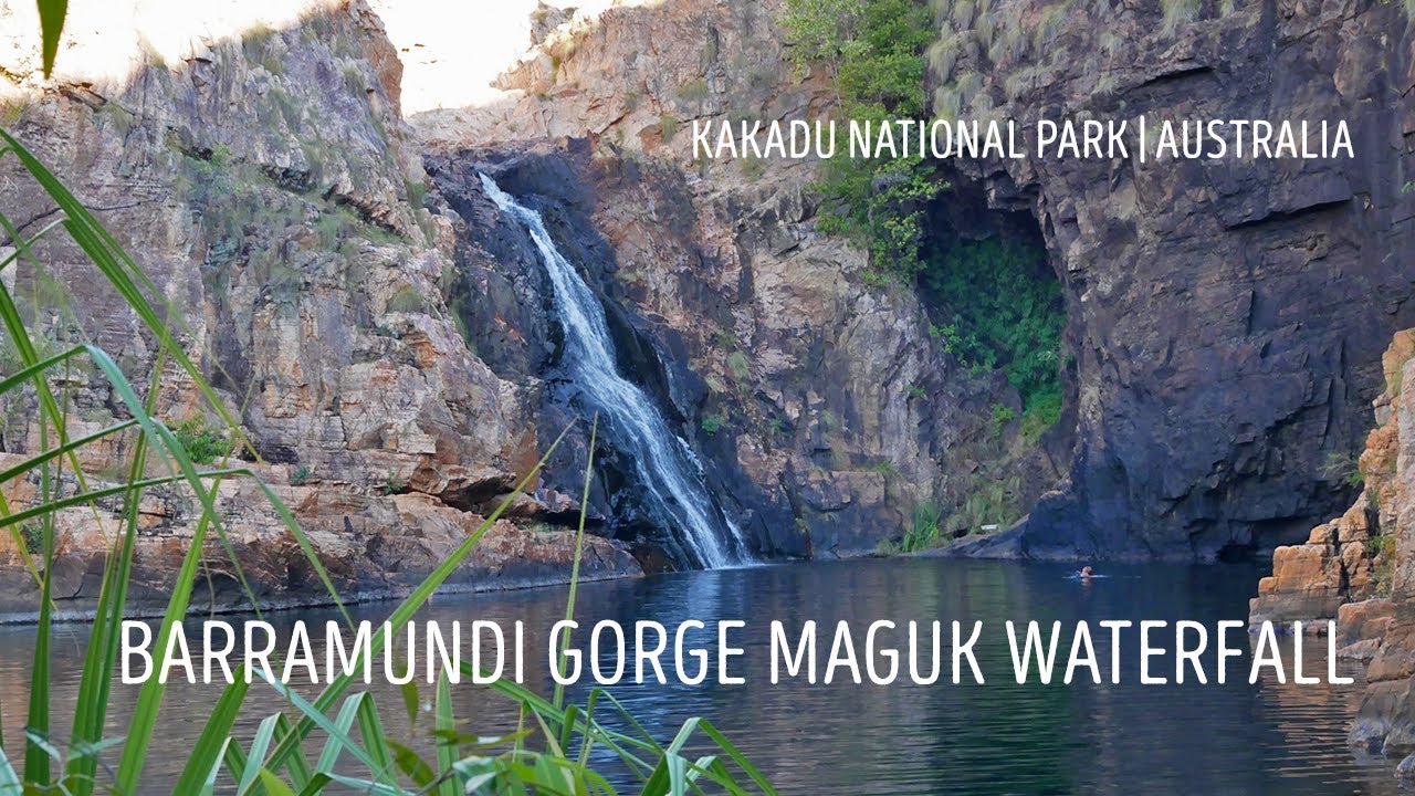 Barramundi Gorge (Maguk) Waterfall - Kakadu National Park - Australia