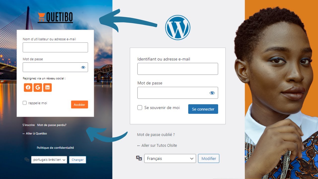 Comment PERSONALISER L'INTERFACE de LOGIN de L'ADM WordPress