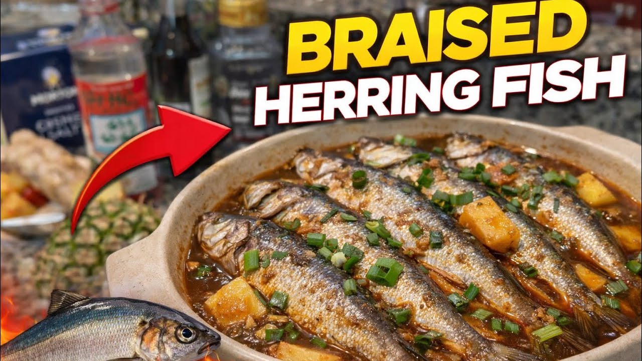 ខត្រីជាមួយប៉េងប៉ោះ​ នឹងម្នាស់, Braised Fish Tomatoes and Pineappl