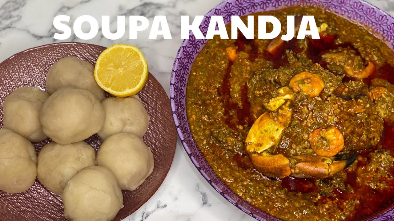 SENEGALESE SEAFOOD OKRA SOUP!! SOUPA KANDJA FRUIT DE MER