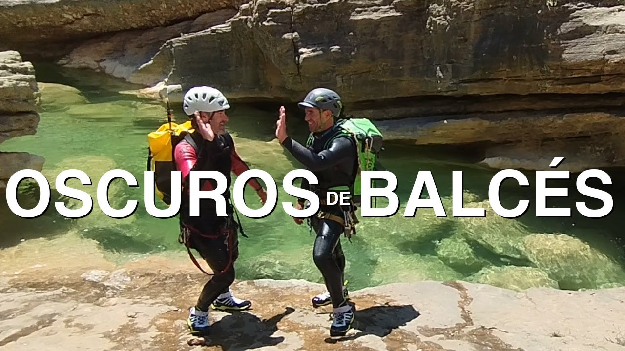AVENTURA en el BARRANCO OSCUROS de BALCÉS, en la SIERRA de GUARA
