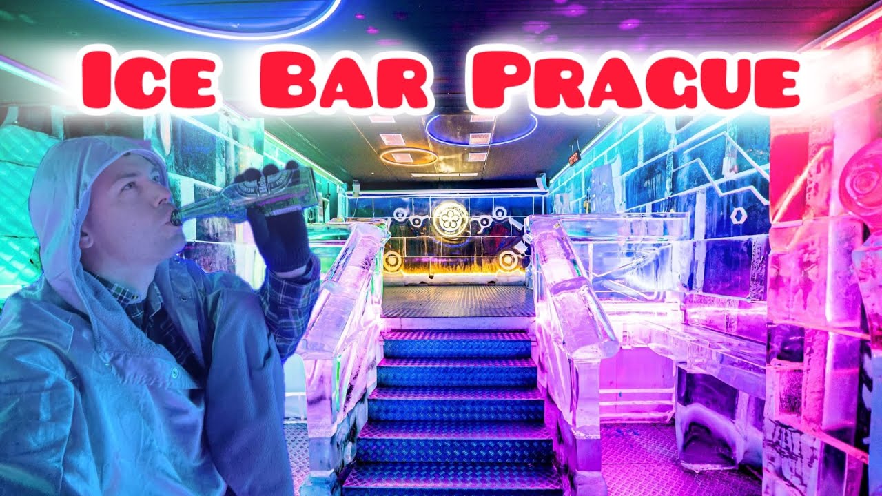 I Went to an ICE BAR in Prague, Czech Republic!