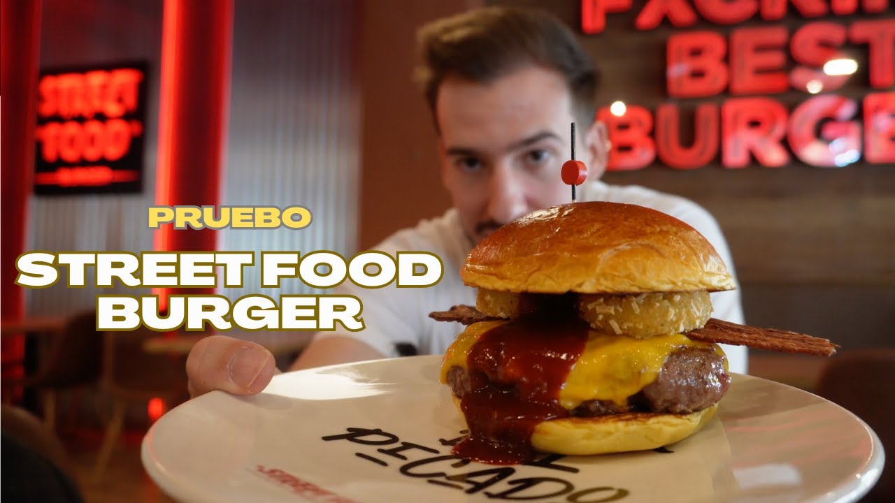 2ª MEJOR BURGER de SEVILLA? (Street food burger)