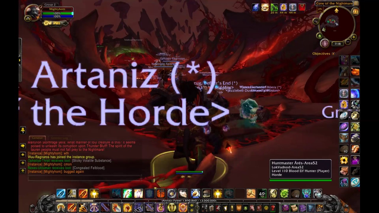 WoW Legion PvP Gameplay Patch 7.2 - Darkbough Raid on Retribution Paladin