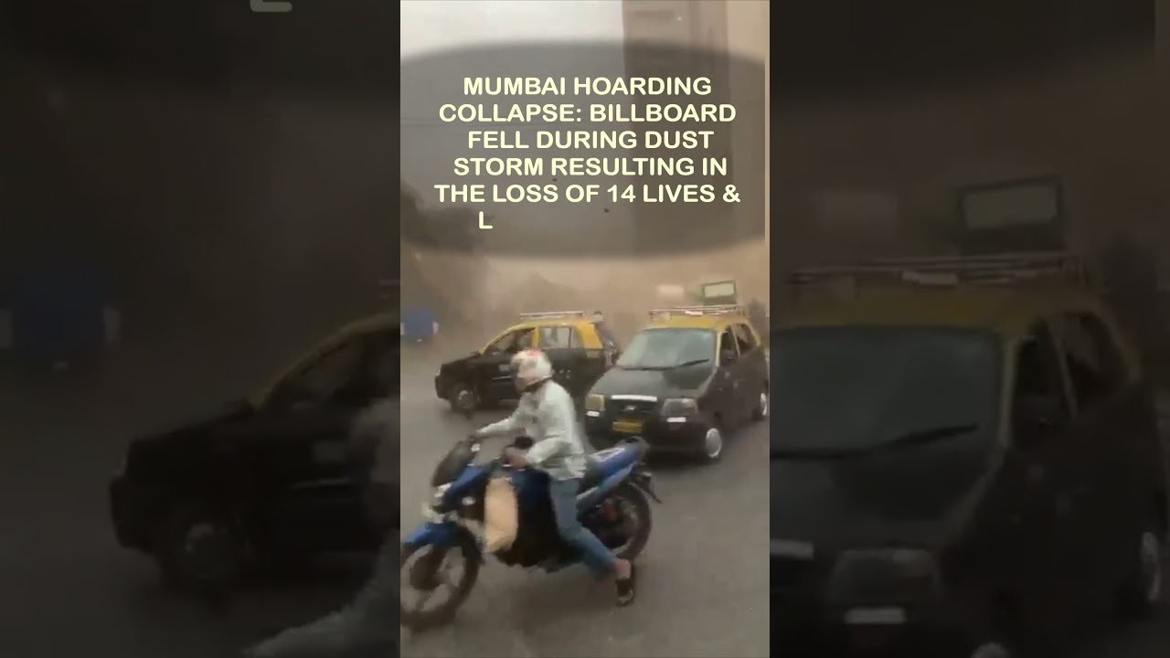 MUMBAI HOARDING COLLAPSE