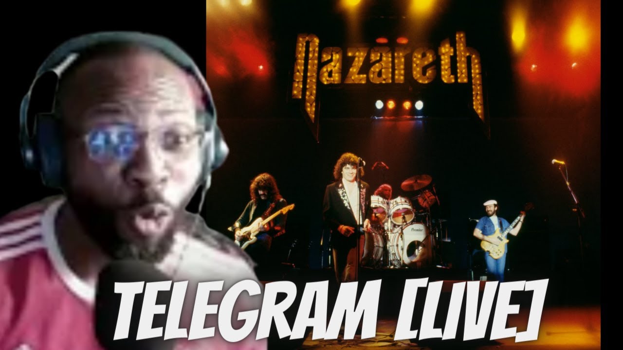 REACTING TO NAZARETH'S EPIC TELEGRAM PERFORMANCE IN 1977 LONDON.