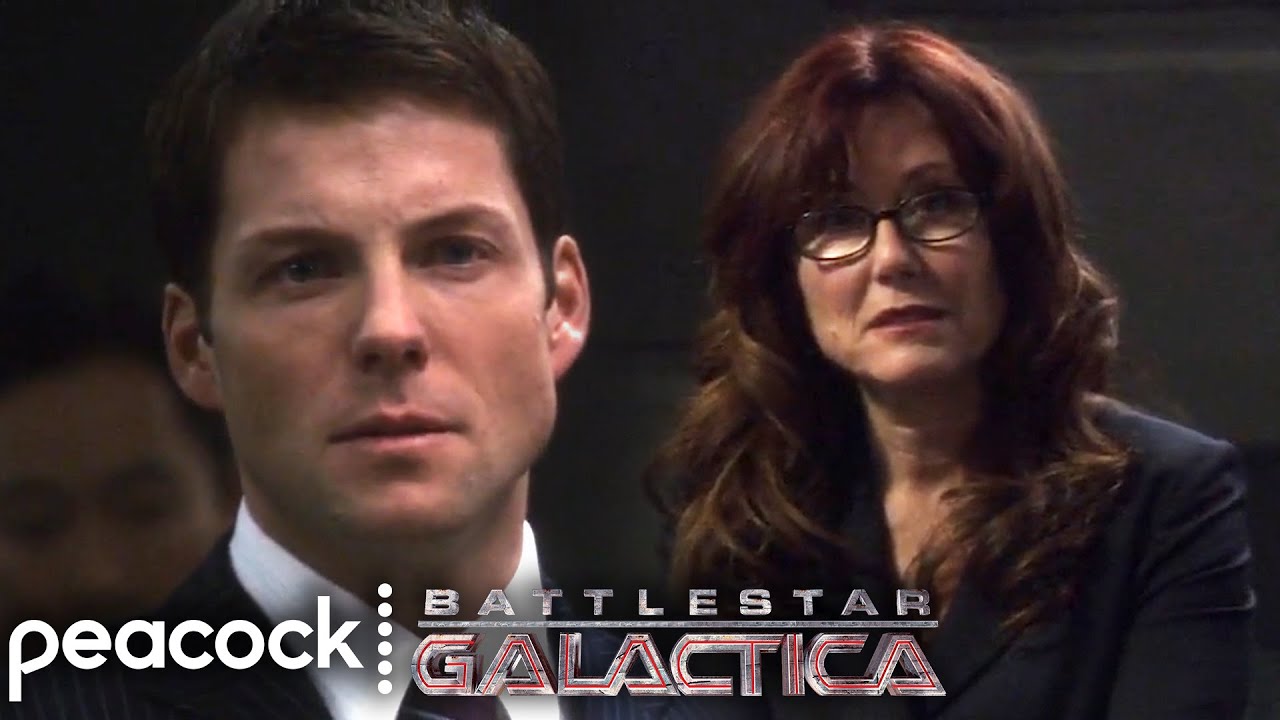 Battlestar Galactica | Exposing The President's Drug Use