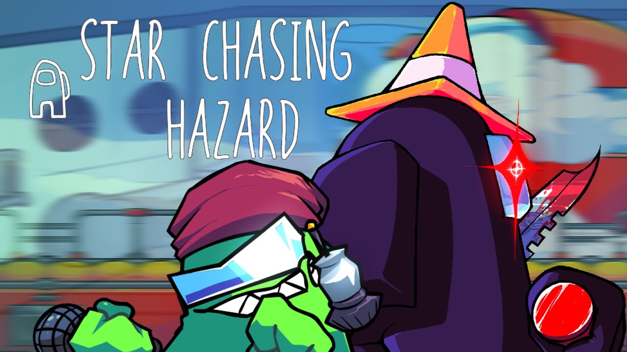 Star Chasing Hazard (Danger X Stargazer) [Black Imposter Vs JADS] Fnf Mashup