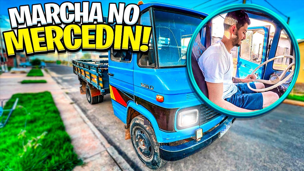 DIRIGINDO UM 608 E A PERNA TÁ MELHORANDO ?