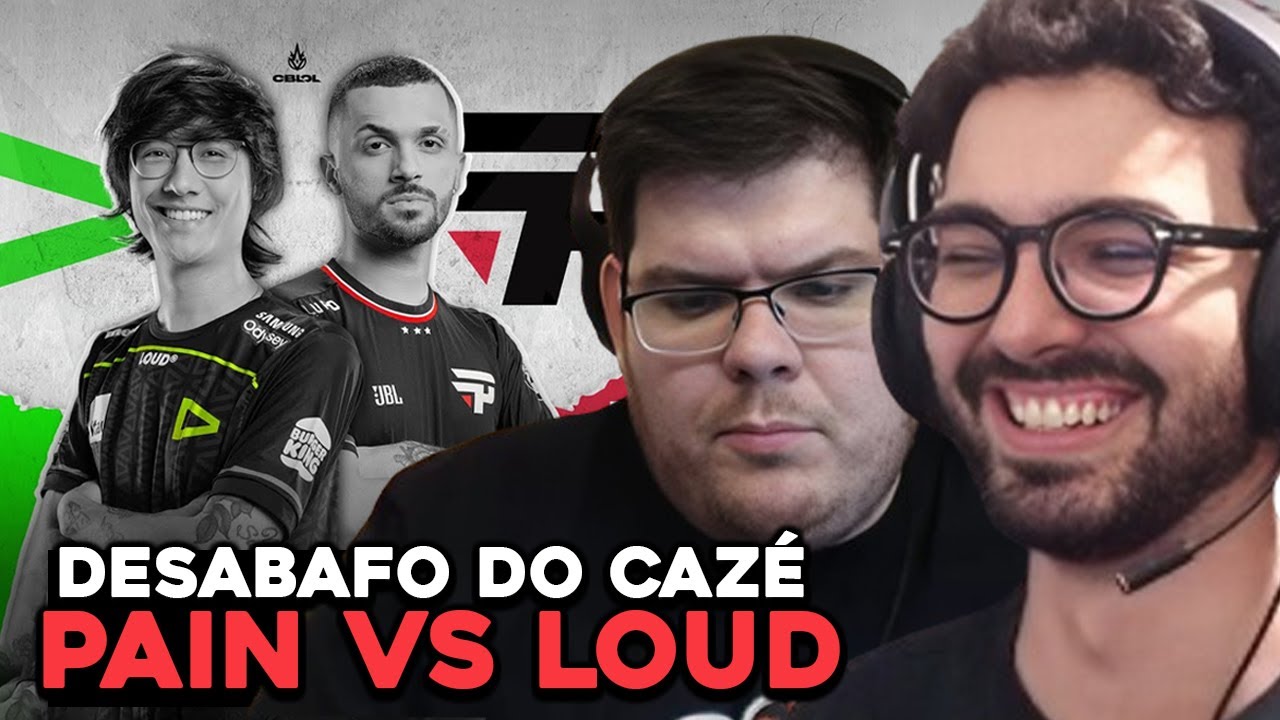CASIMIRO FALA SOBRE FINAL DO CBLOL - LOUD 3 X 2 PAIN - MYLON REACT
