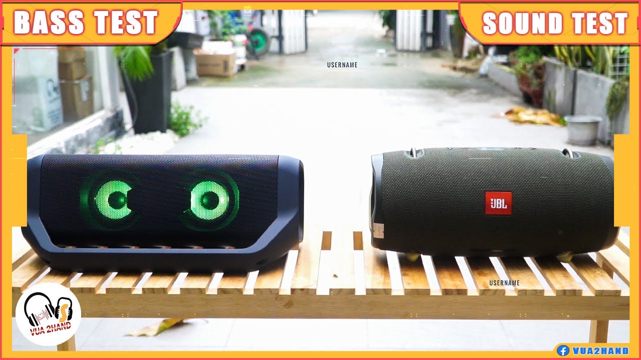 [SOLO] JBL Xtreme 2 vs LG Xboom Go PN7 BASS TEST l Đánh giá âm thanh