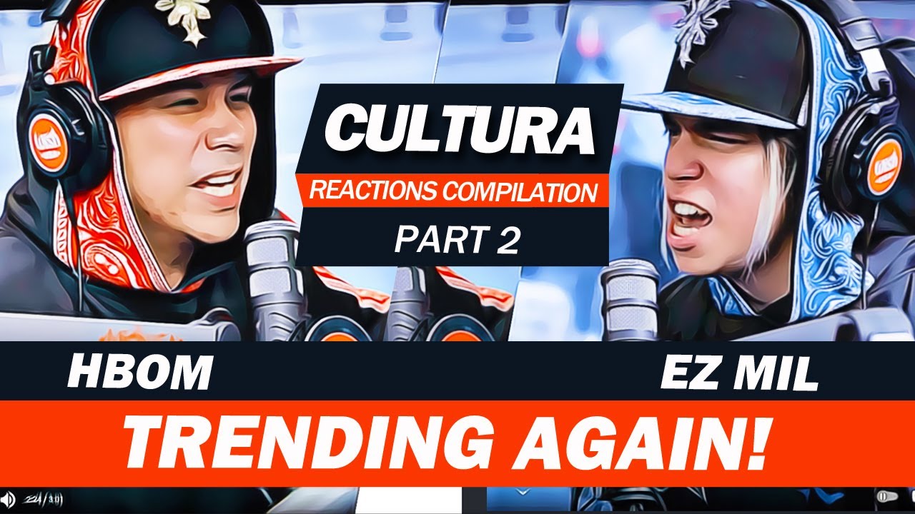 PART 2 - Ez Mil and HBOM perform Cultura LIVE on the Wish USA Bus  bEST Reactions
