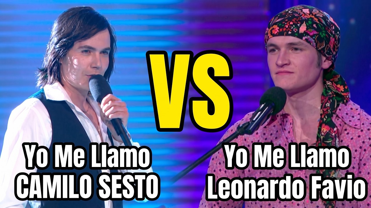 ¡Batalla Épica! Leonardo Favio vs. Camilo Sesto: ¿Quién Ganará  el duelo?  Yo me llamo 2025