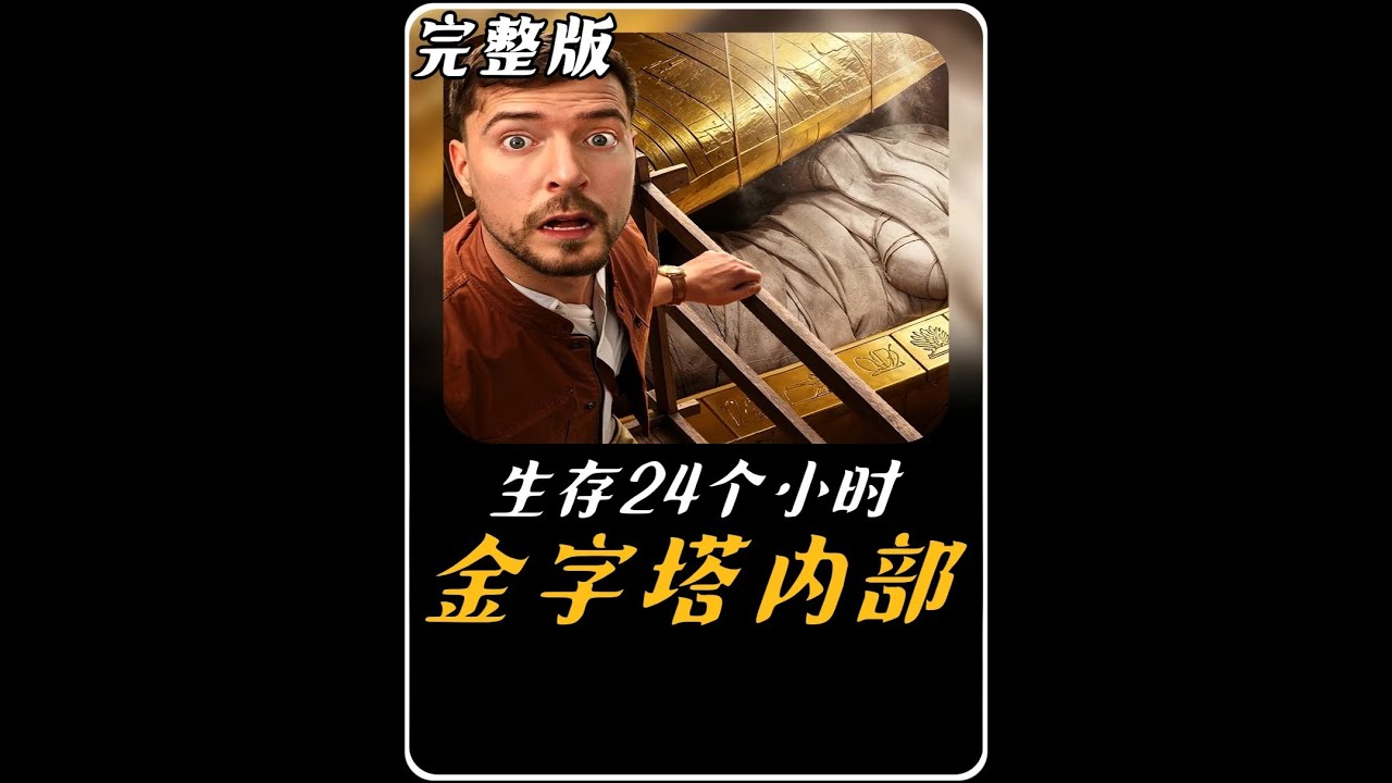 野兽先生包下整个金字塔进行游玩！ #野兽先生 #野兽先生中文版 #mrbeast #国外综艺 #外国人