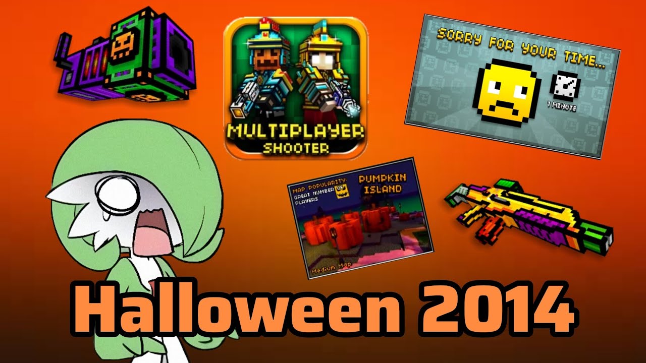 La primera actualización de Halloween en Pixel Gun 3D 🎃 | 8.2.1 | Lendine (Especial de Halloween)