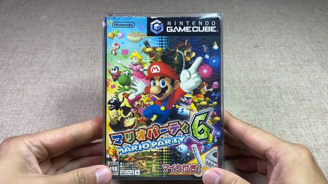 Mario Party 6 unbox and play (Game Cube)