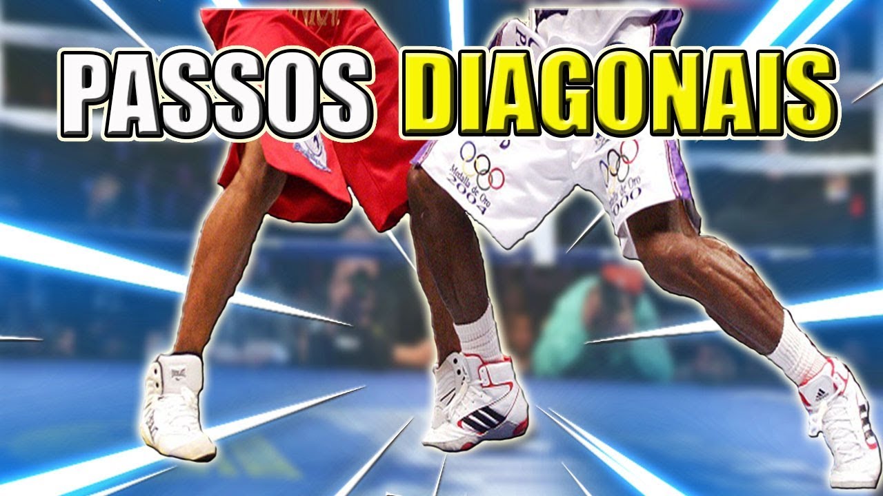 FOOT WORK DE BOXE (PARTE 6) - PASSOS DIAGONAIS