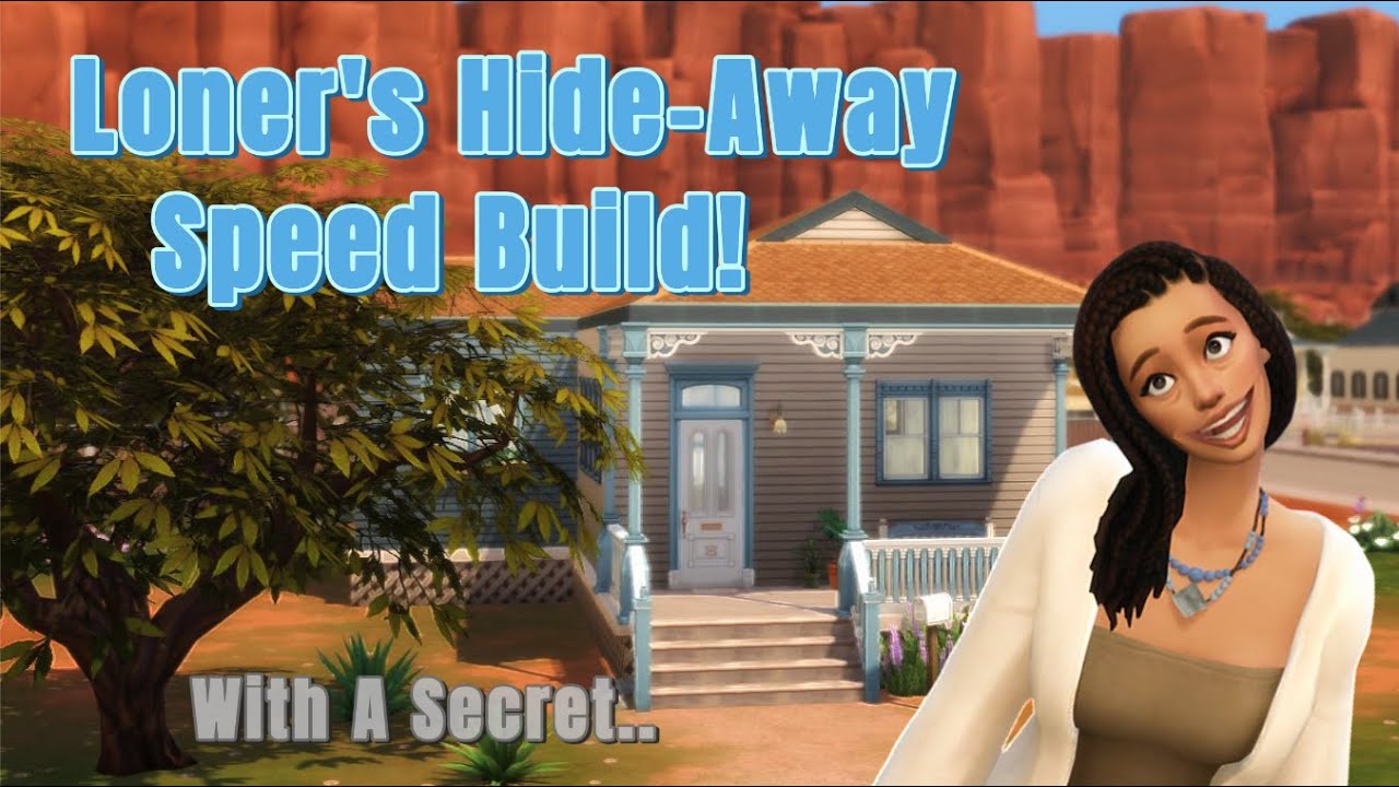 Fixing EA's Starter Home In StrangerVille | The Sims 4 Speed Build