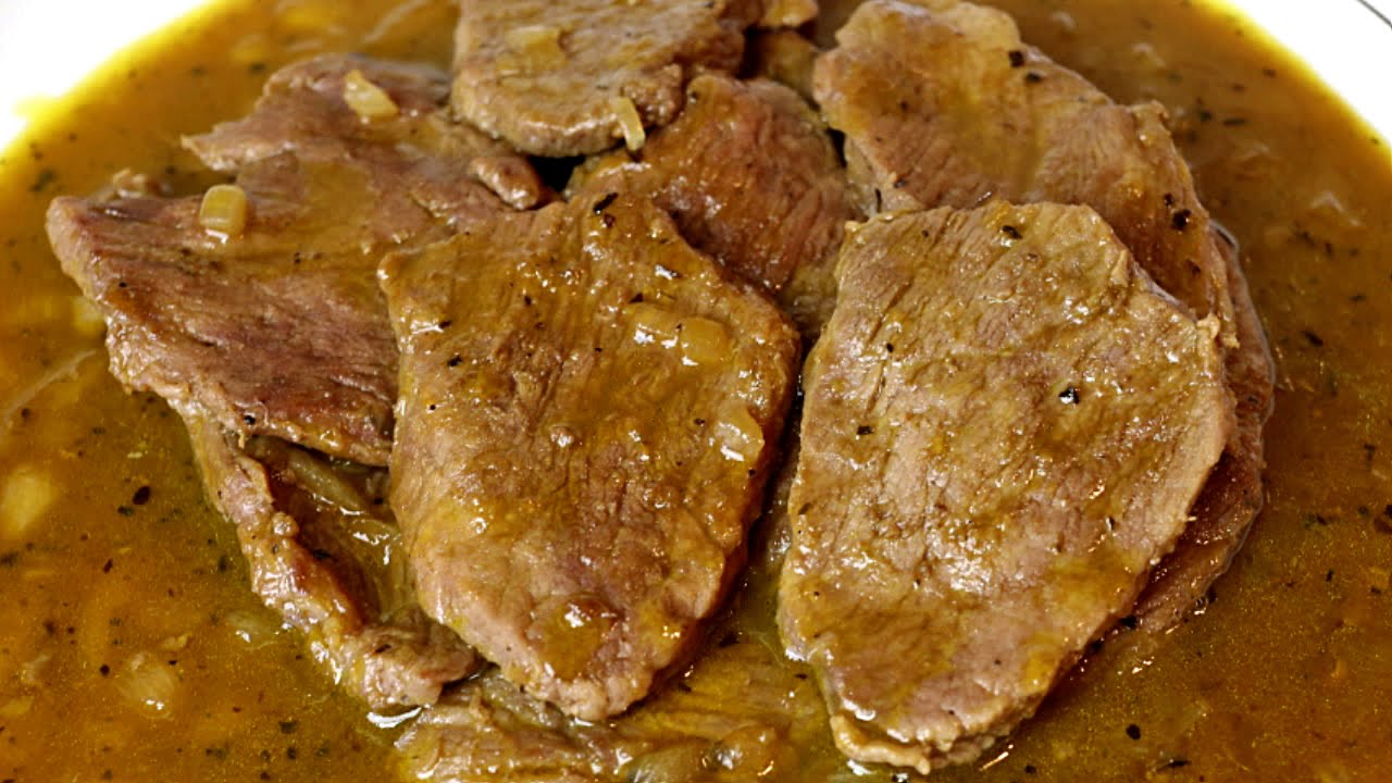 Presa ibérica en salsa de naranja
