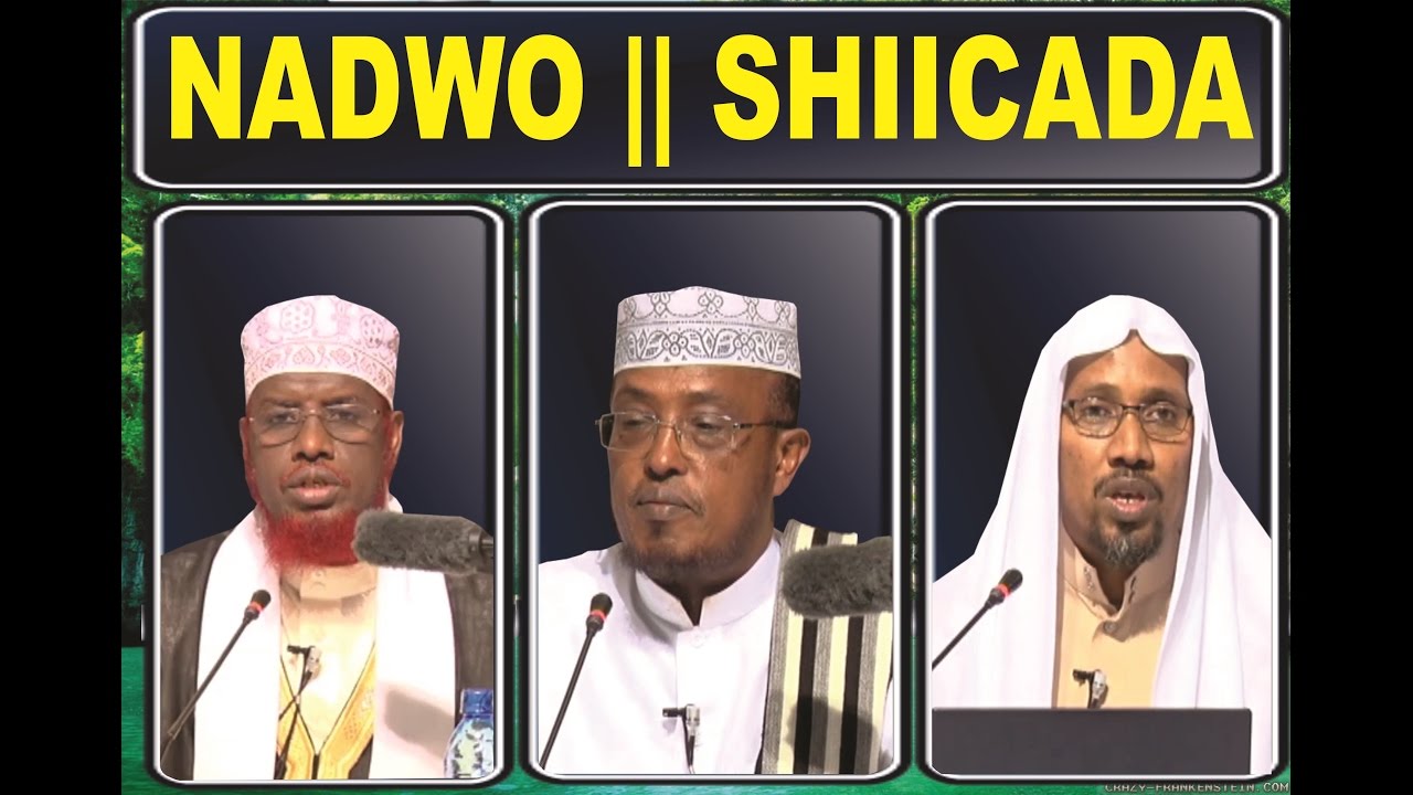 NADWO || SHIICADA IYO QATARAHEEDA || SH M. UMAL || SH M.CUMAR DIRIR || DR. ADAN SH ALI