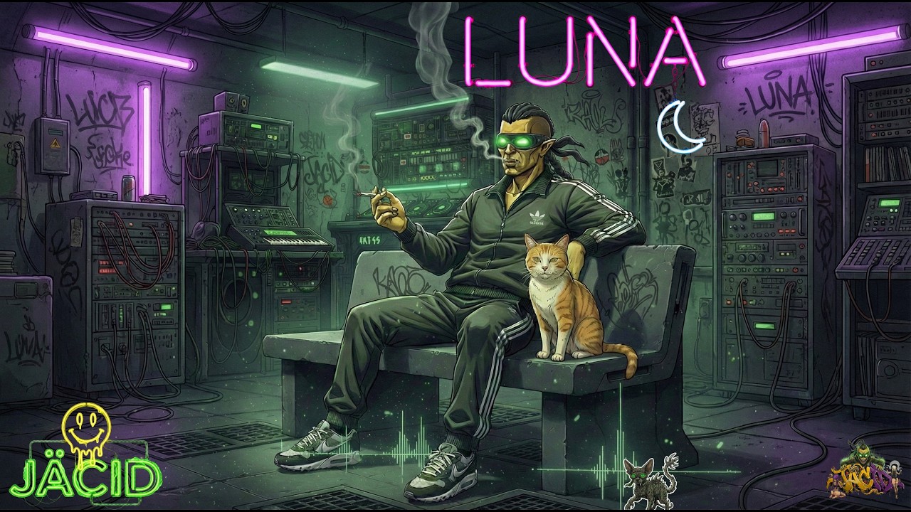 JäCiD 🌌 LUNA 🐾 | Hybrid Space Trance (Psytrance x Tekno)