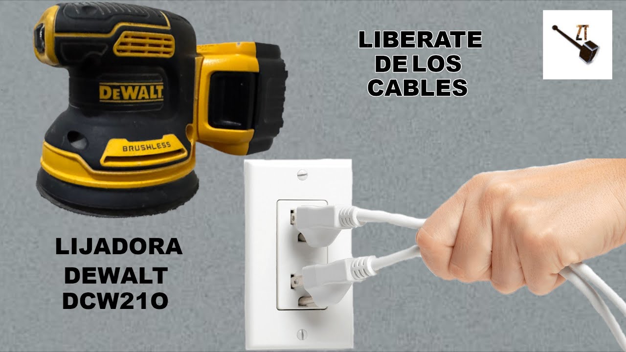 LIJADORA DEWALT DCW210