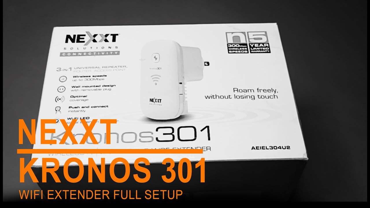 KRONOS 301 LOGIN PROBLEM FIXED!  WIFI EXTENDER SETUP/ ENGLISH