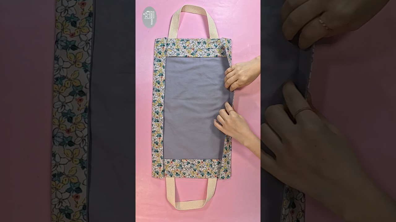 Quick and Easy sewing tips/ zipper tote bag
