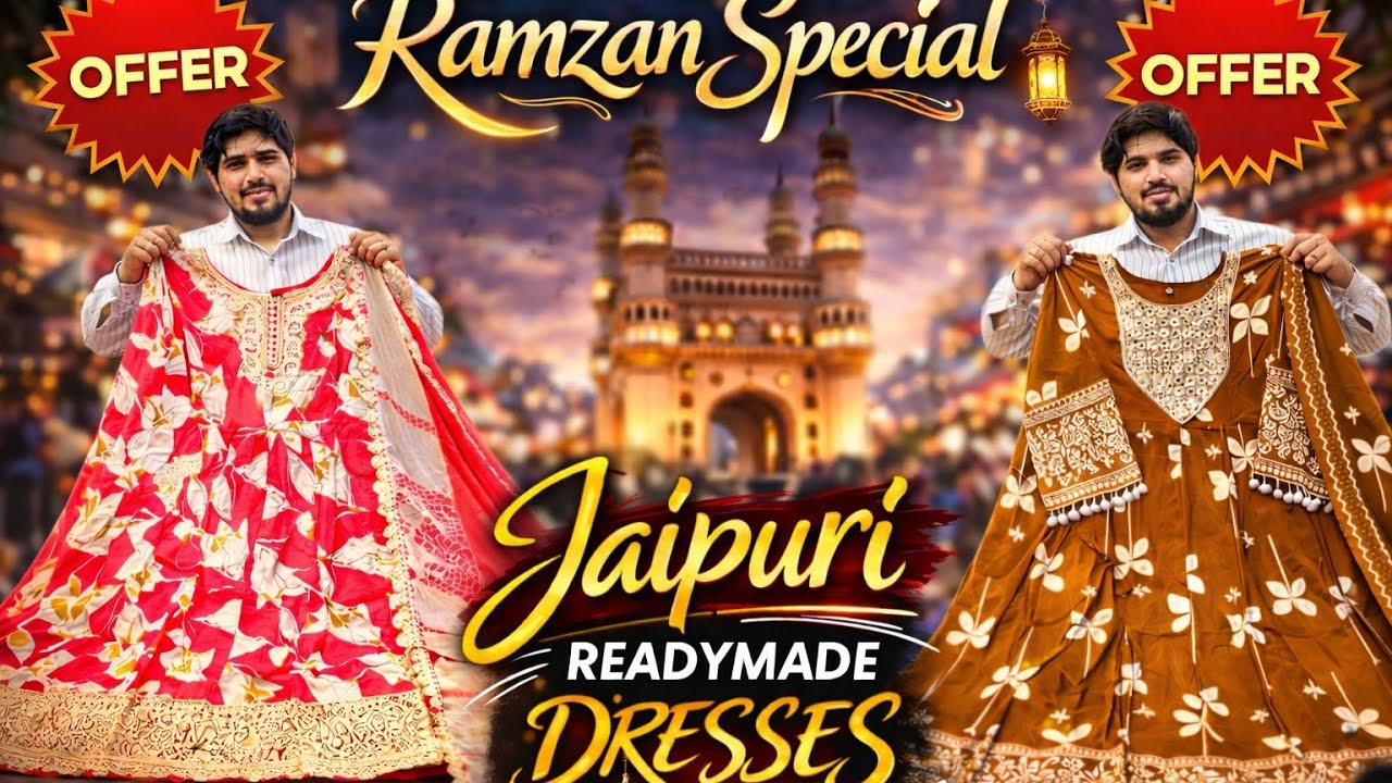 Ramzan Special Wholesale Jaipuri Dresses | 💥 Trending Collection offer Prices @mmomer2500