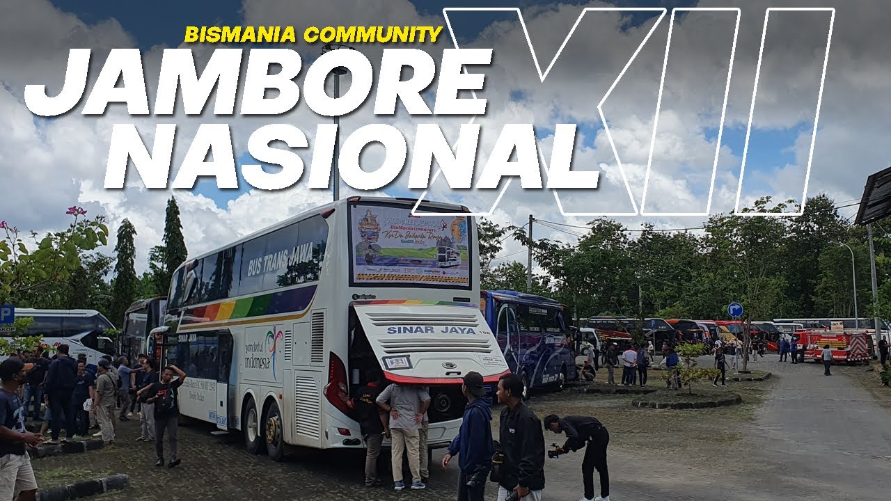 PERANG TELOLET 41 BUS PESERTA JAMBORE NASIONAL BMC 2023 JOGJAKARTA