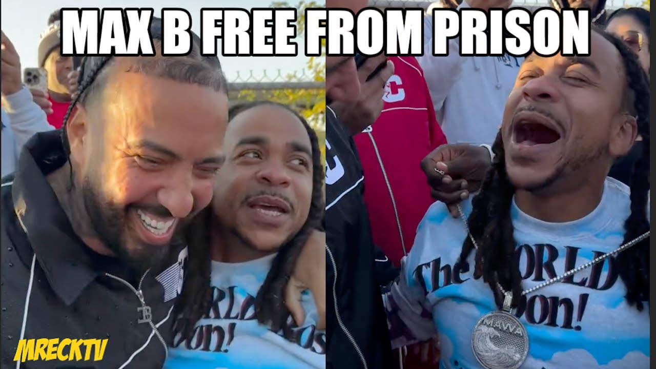 Max B Home Free ,Greeted By French Montana|Caller Reactions |M.Reck Live