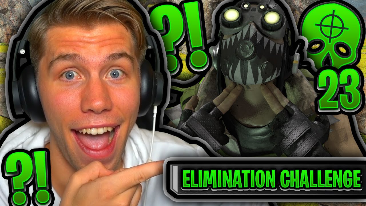 Hvem kan f&aring; FLEST ELIMINATIONS n&aring;r vi spiller APEX LEGENDS? 💀💥