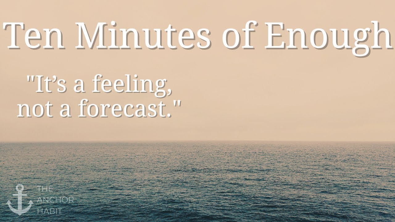 Scarcity Is a Feeling, Not a Forecast | 10 Minute Anxiety Meditation
