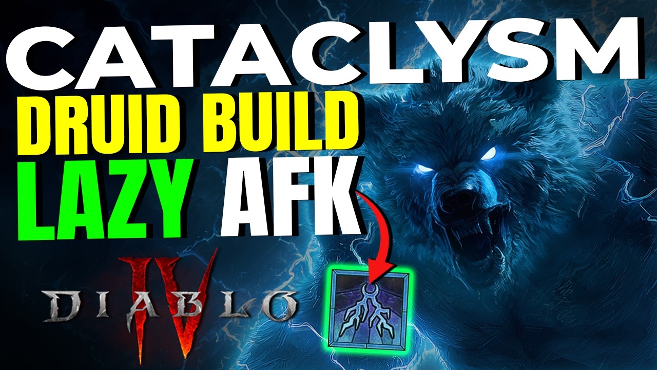 Этот ЛЕНИВЫЙ билд на Друида УНИЧТОЖАЕТ Т12 в 14-м сезоне Diablo 4!