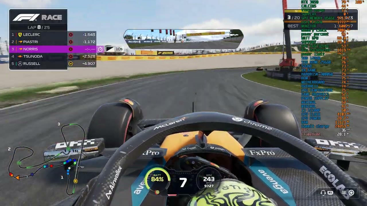 Formula1 Lando Norris McLaren | Dutch Grand Prix | Ultra Realistic - F1 25 Gameplay.