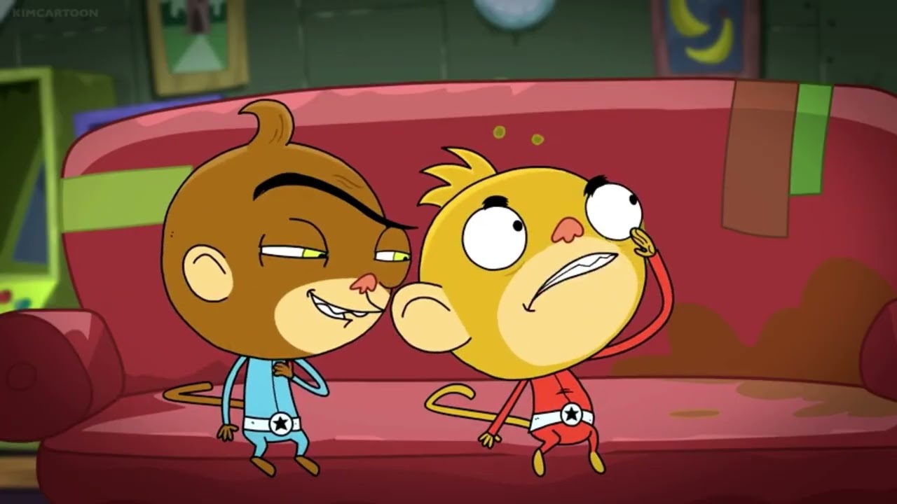 Rocket Monkeys S3 E4: Monkeys Gone Wild/Zargles