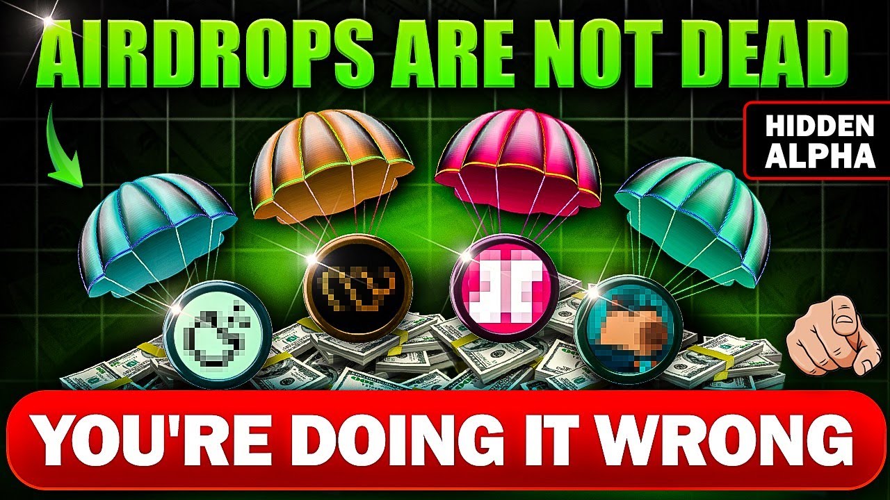 Airdrops are not dead but you're doing it wrong ! Hidden Alpha 