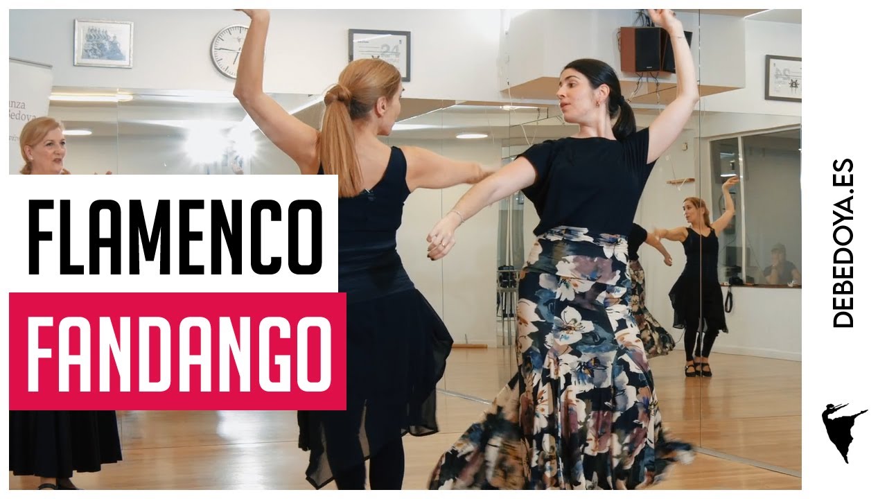 Clase completa de flamenco presencial: Aprende los brazos en el Fandango de Huelva