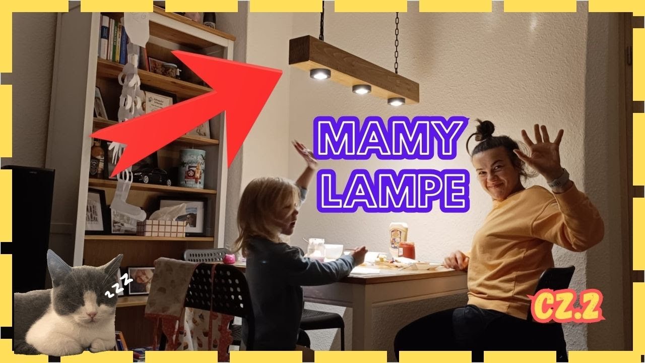DIY - Lampa ukończona! Montaż nie był łatwy + Efekt końcowy
