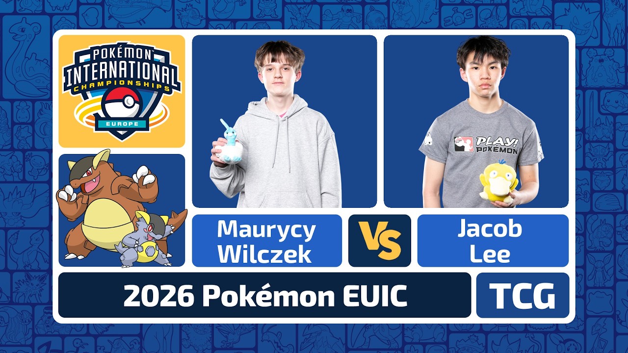 Maurycy Wilczek vs Jacob Lee - Pokémon TCG Senior Finals | EUIC 2026
