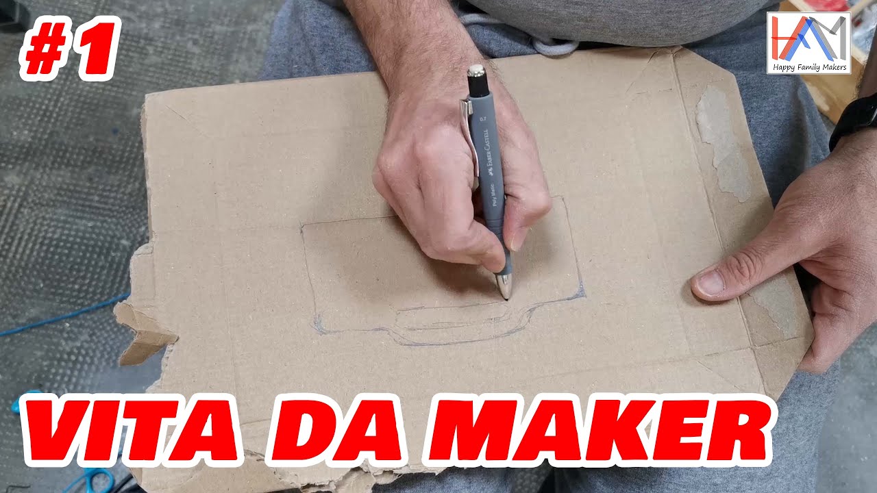 Vita da maker - Video 1 - Falegnameria, laser, cnc e molto altro