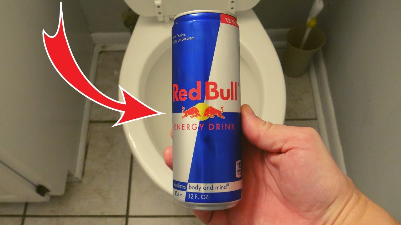 Pour RED BULL Energy Drink in Your Toilet and WATCH WHAT HAPPENS! 💥